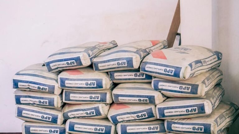 Sacs de béton tout prêt pour 1 m²