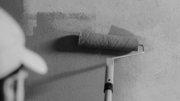 Peinture sur crépi intérieur