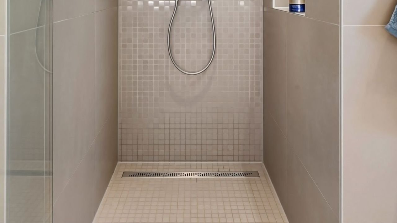 Évacuation de douche